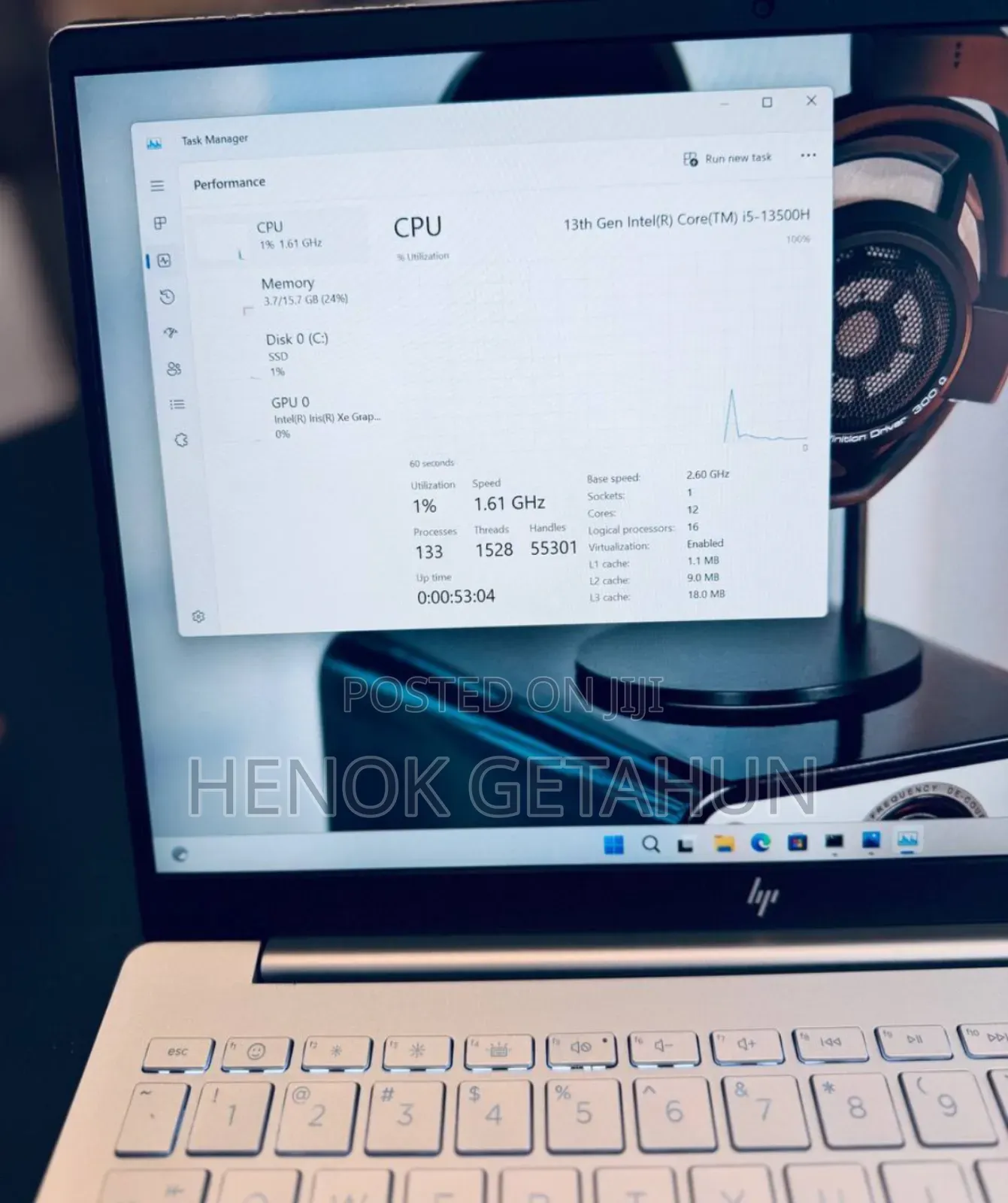 New Laptop HP Pavilion 15 16GB Intel Core I5 SSD 1T