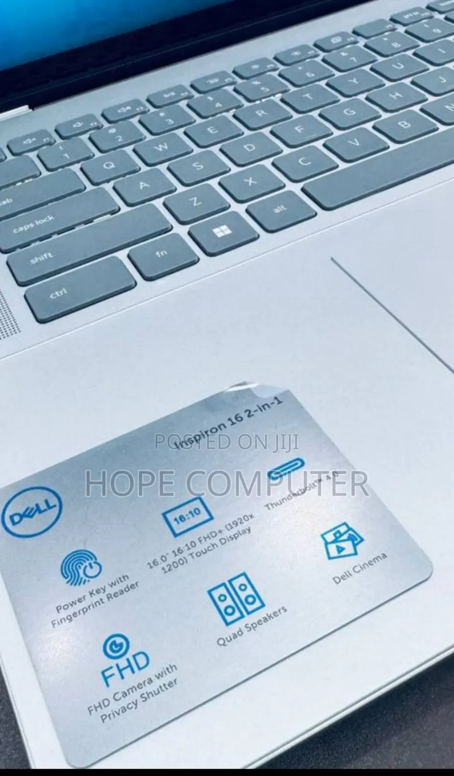 New Laptop Dell Inspiron 16 5620 16GB Intel Core I7 SSD 512GB