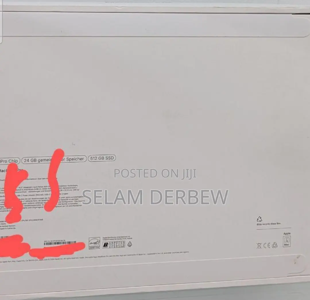 New Apple MacBook Pro 2024 M4 Pro 14-Inch 24GB Apple M4 SSD 512GB