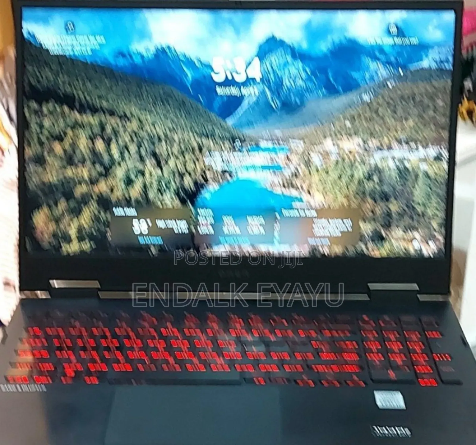 New Laptop HP Omen 15 16GB Intel Core I7 SSD 512GB