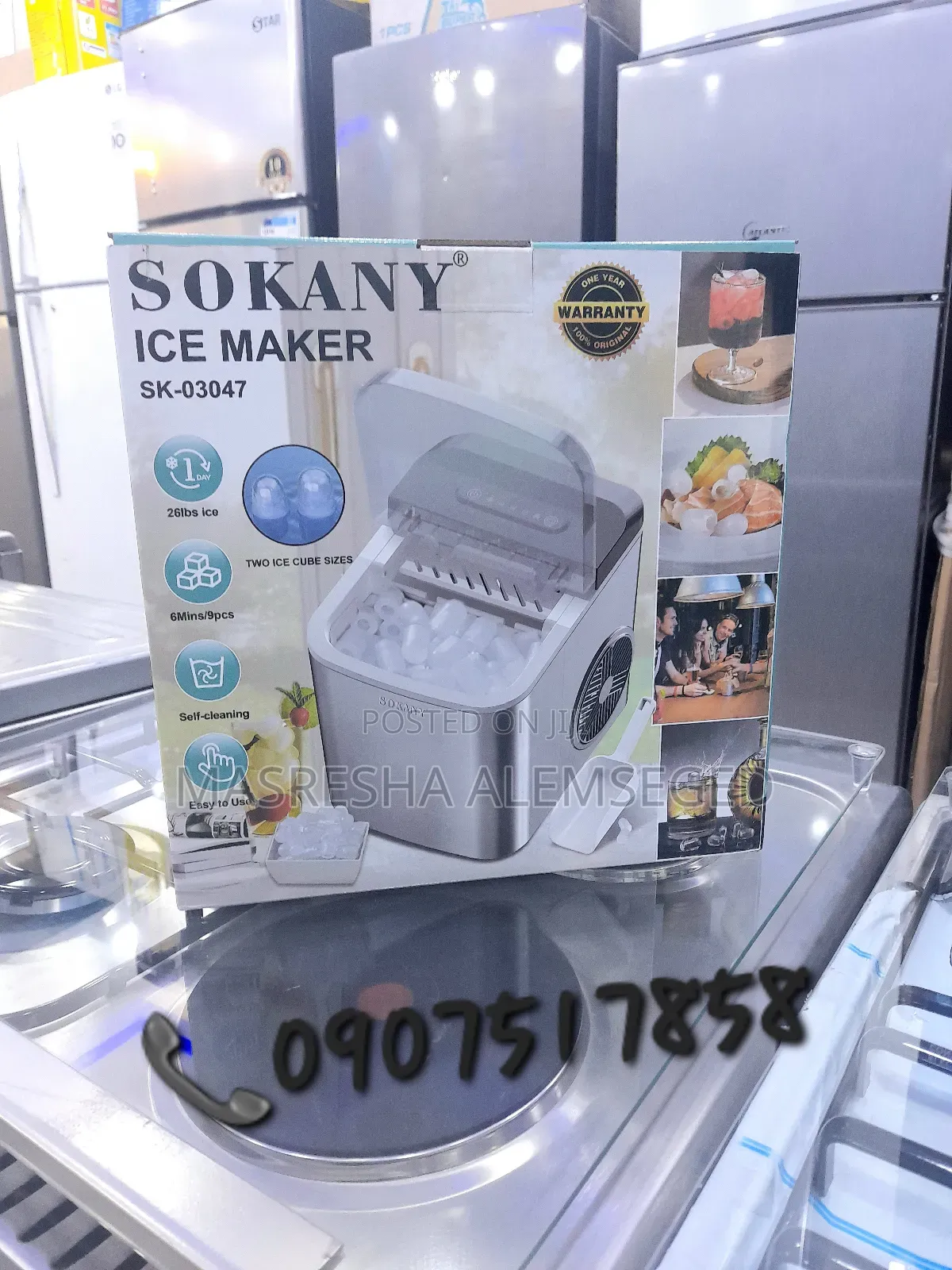Sokany Lce Maker