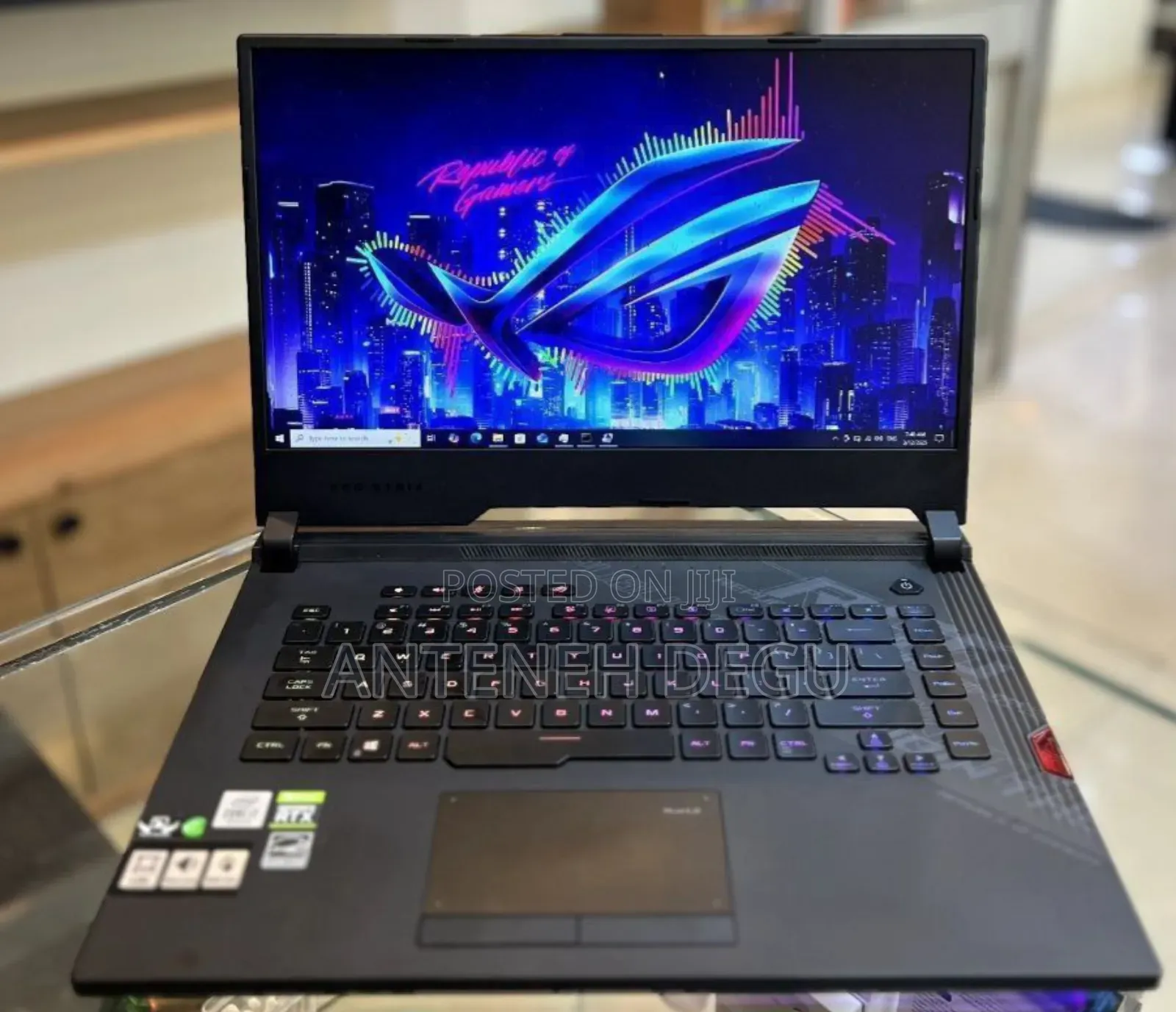 New Laptop Asus ROG Strix G15 16GB Intel Core I7 SSD 512GB