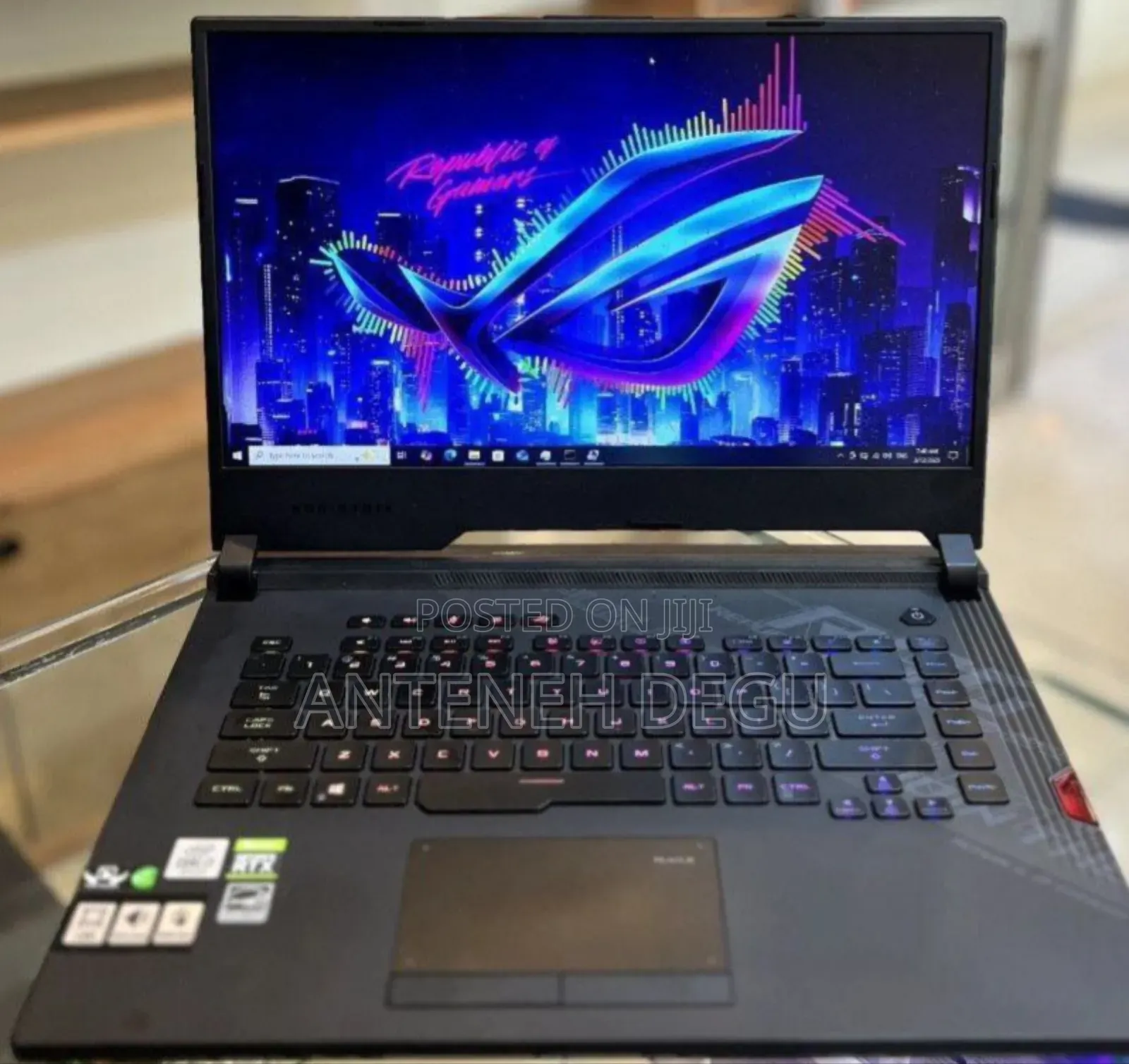 New Laptop Asus ROG Strix G15 16GB Intel Core I7 SSD 512GB