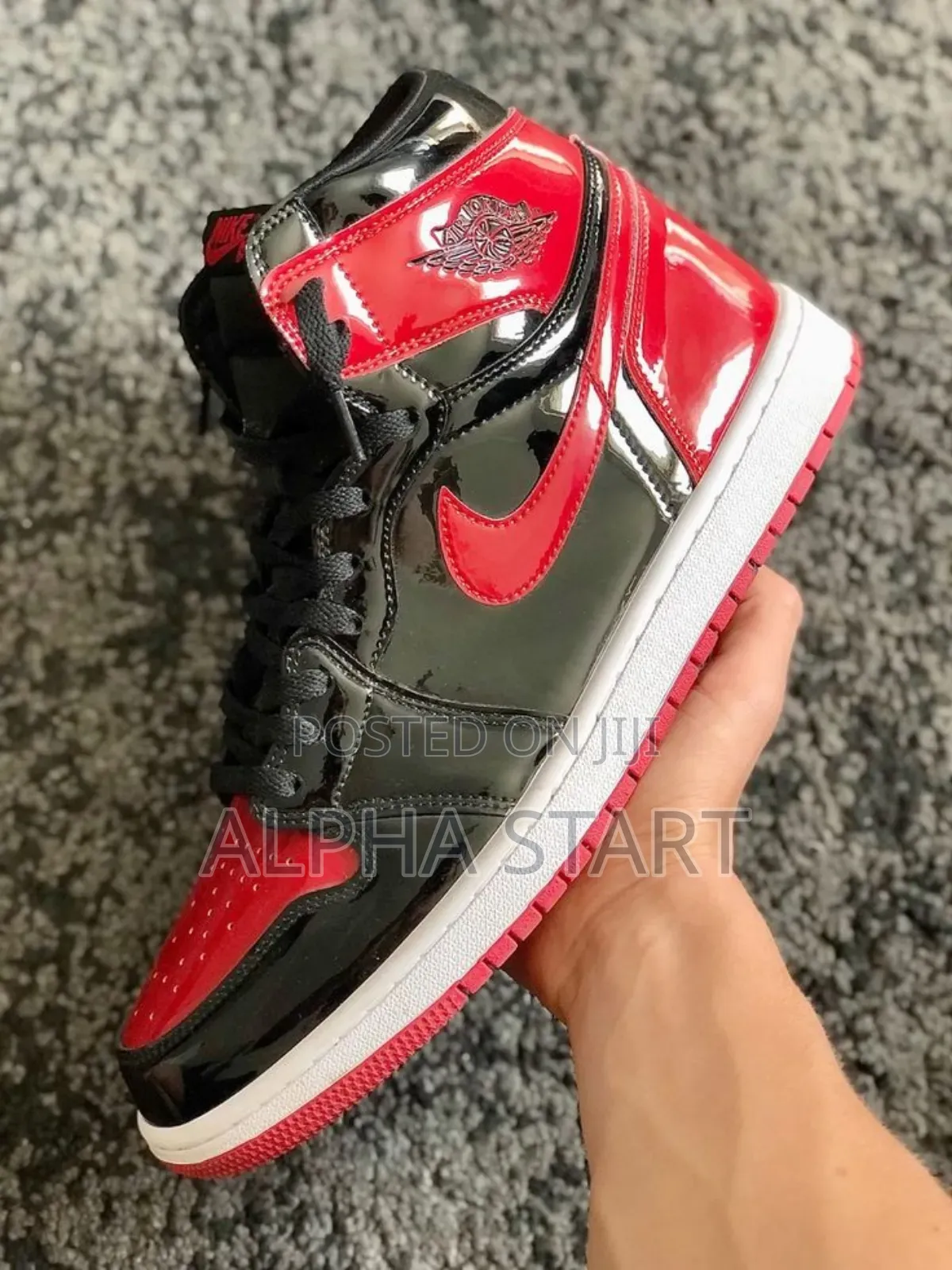 Air Jordan 1 Retro Red Black High High Master Quality Shoes