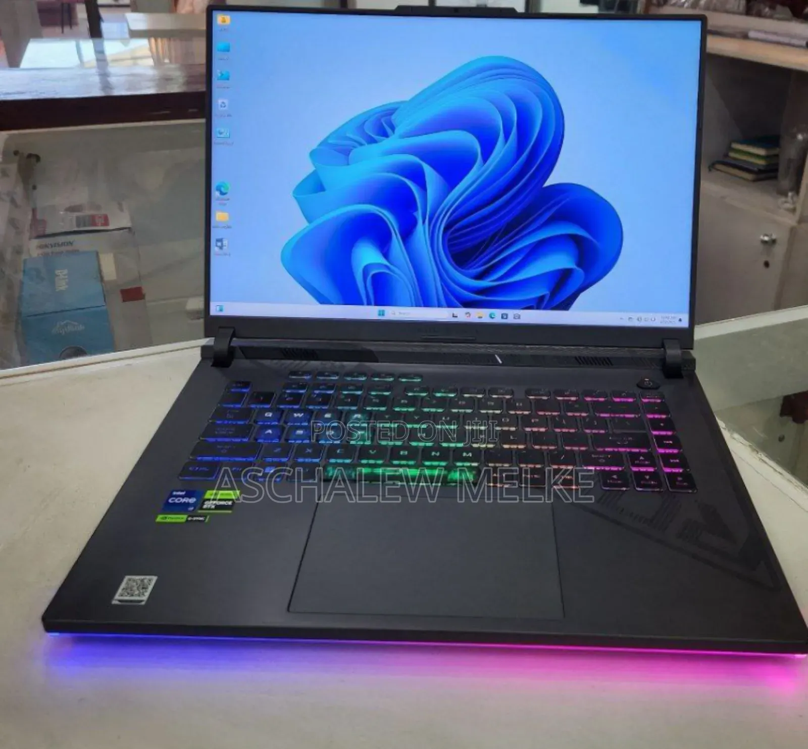 New Laptop Asus ROG Strix G16 G614 16GB Intel Core I7 SSD 1T