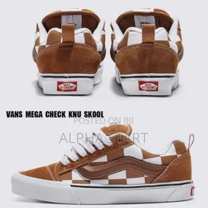 Vans Knu Skool Checkered ‘Brown’ Shoes