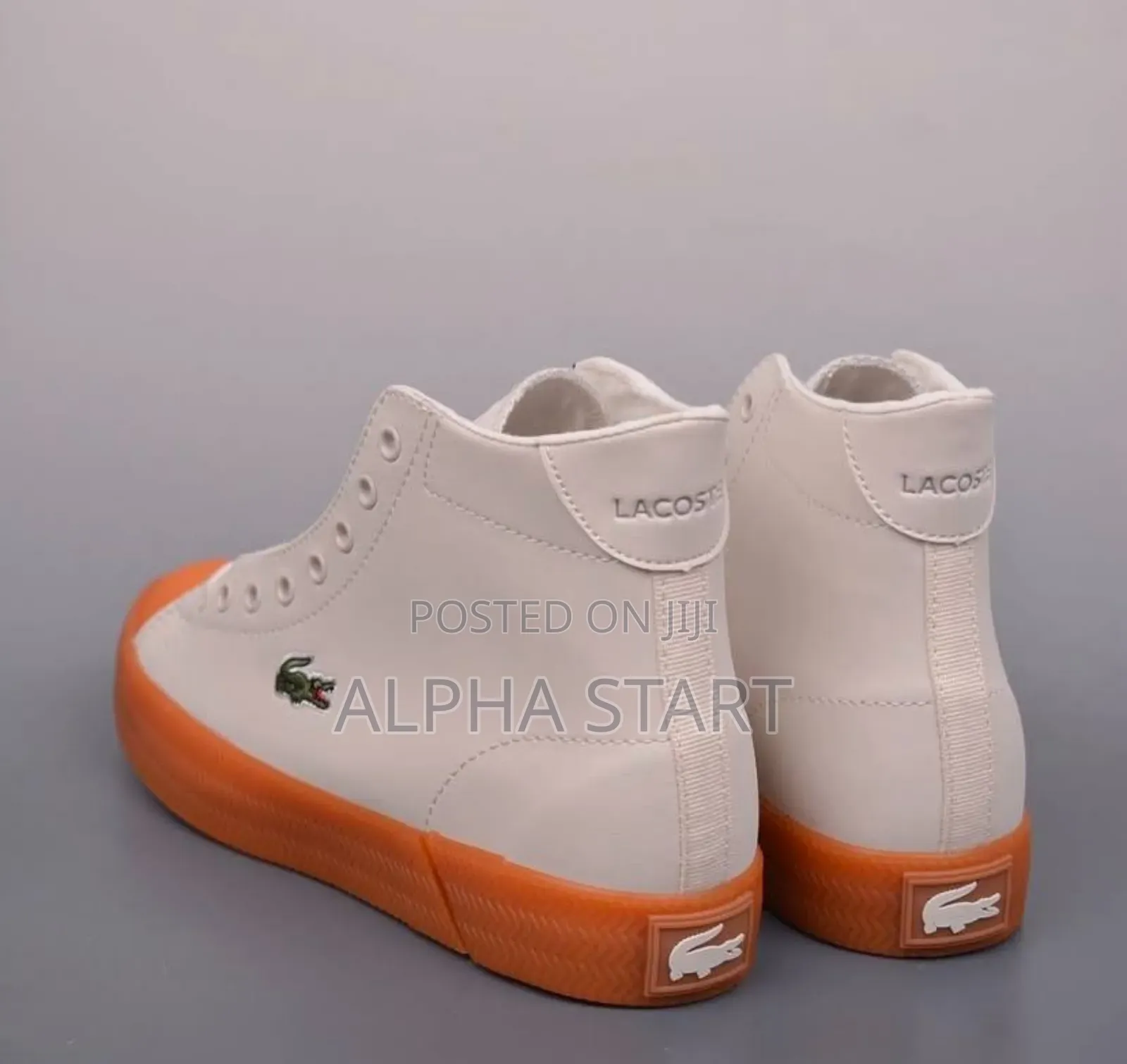 Lacoste Gripshot Mid ‘White/Gum’ Shoes