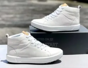 Ecco Golf Pria Mid Oudoor ‘Triple White’ Shoes 