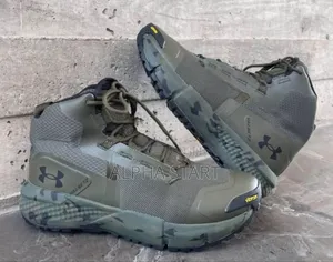 Under Armour Velsetz Hovr ‘Military Green’ Mid Boots Shoes