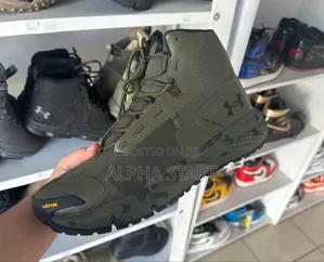Under Armour Velsetz Hovr ‘Military Green’ Mid Boots Shoes
