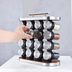  16pcs Spices Bottle Rack