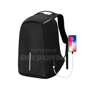 15.6" Waterproof Anti-Theft Backpack – Usb Charging Enabled