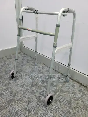 Photo - Walking ፺癒walker||Comfortable Molded Hand Grips,Steel Cross