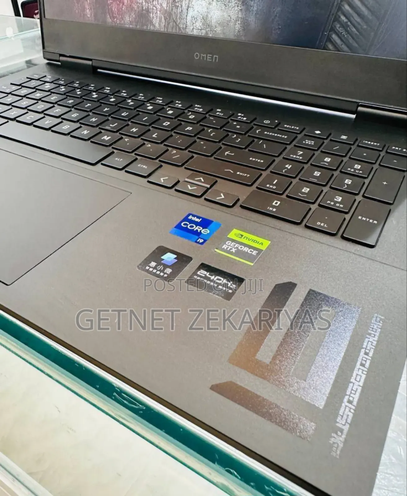 New Laptop HP Omen 15 16GB Intel Core I9 SSD 1T