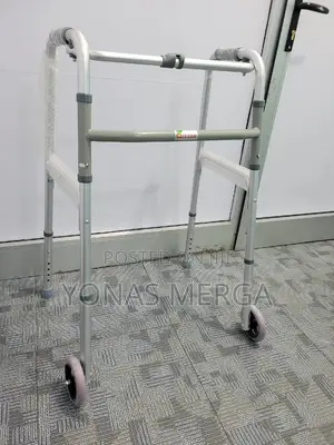 Photo - Walker/Walker||Wheels Facilitate Manoeuvring and Movement