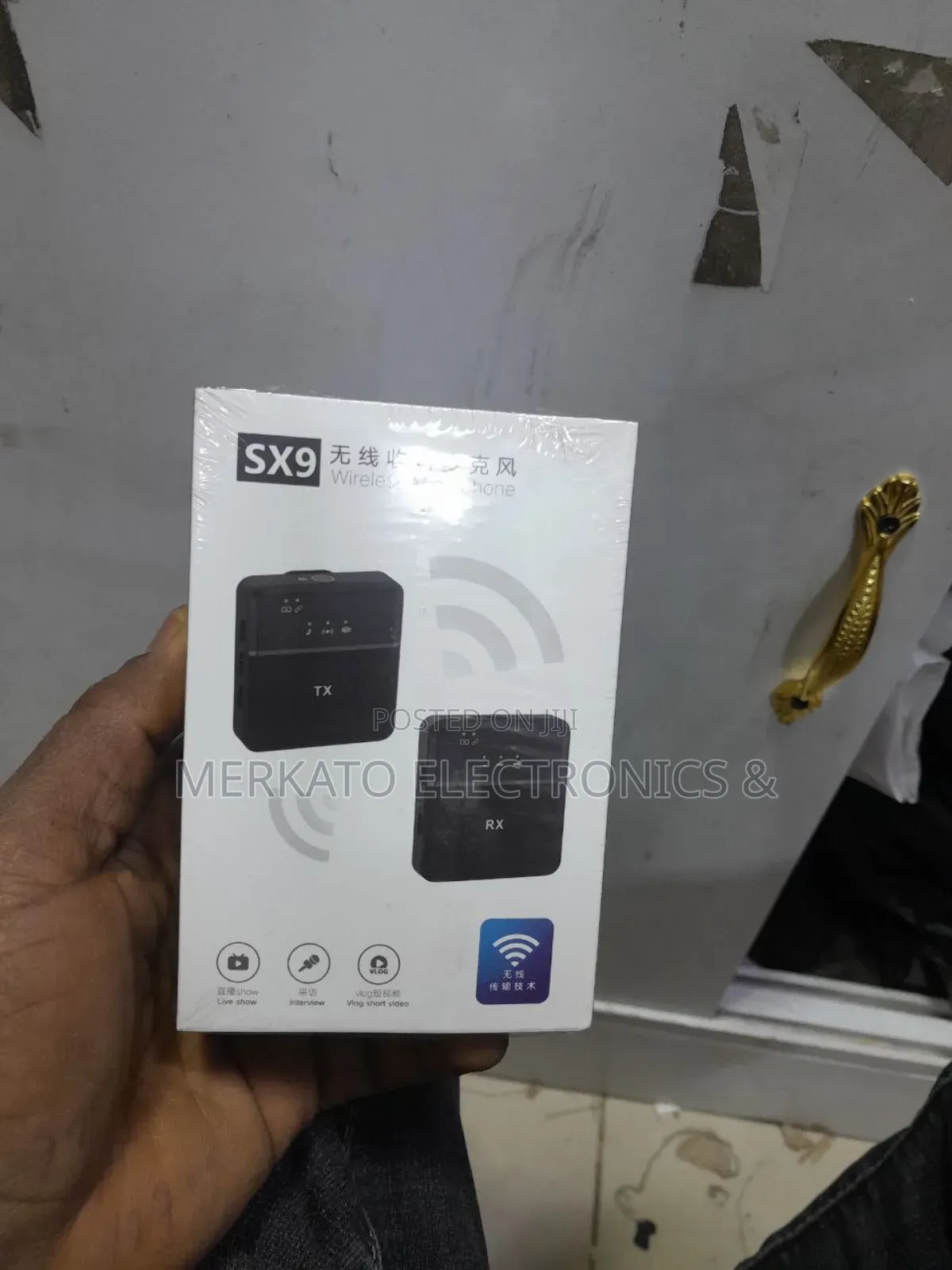 Sx9 Mini Wireless Microphone for Type C 3.5 Interface