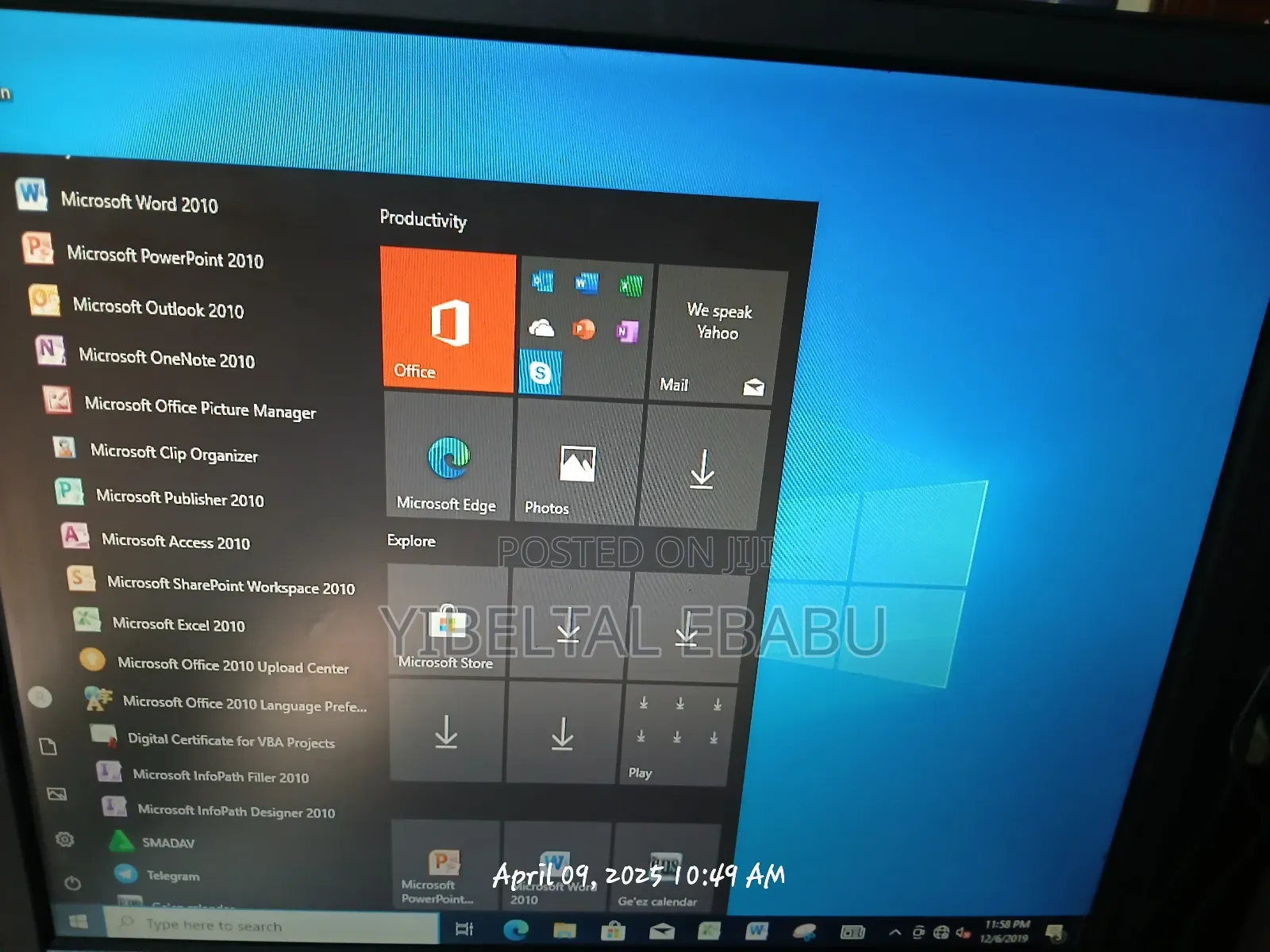 Desktop Computer Dell 2GB Intel Core 2 Duo HDD 320GB