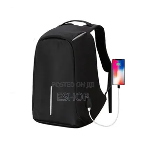 Photo - **Usb Charging Backpack – Anti-Theft Comfortable Carry**