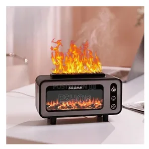 Photo - Flame Aroma Diffuser – Cool Mist Relaxing Ambiance**