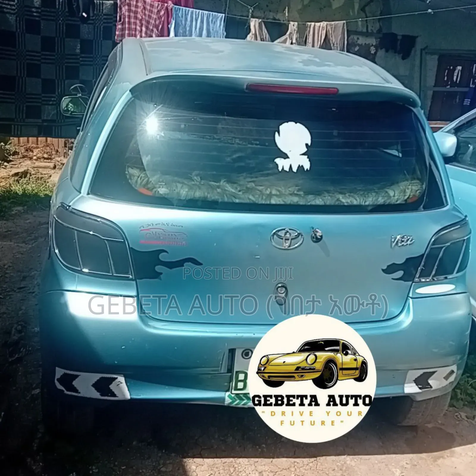 Toyota Vitz 2001 Blue