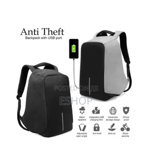 Photo - Anti-Theft Backpack – Keep Your Valuables Safe Anywhere**