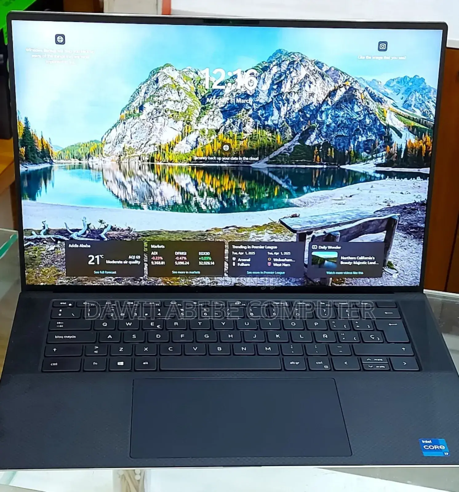 New Laptop Dell 16GB Intel Core I7 SSD 1T