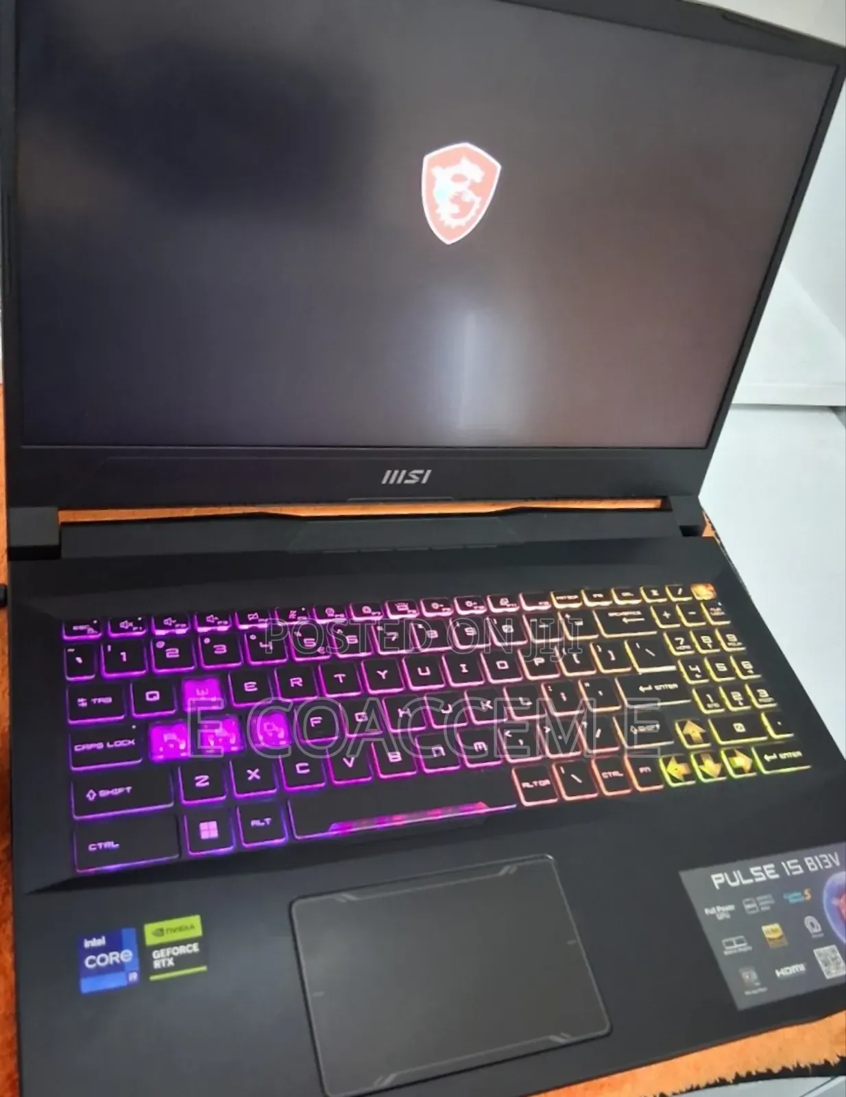 New Laptop MSI 16GB Intel Core I9 SSD 1T
