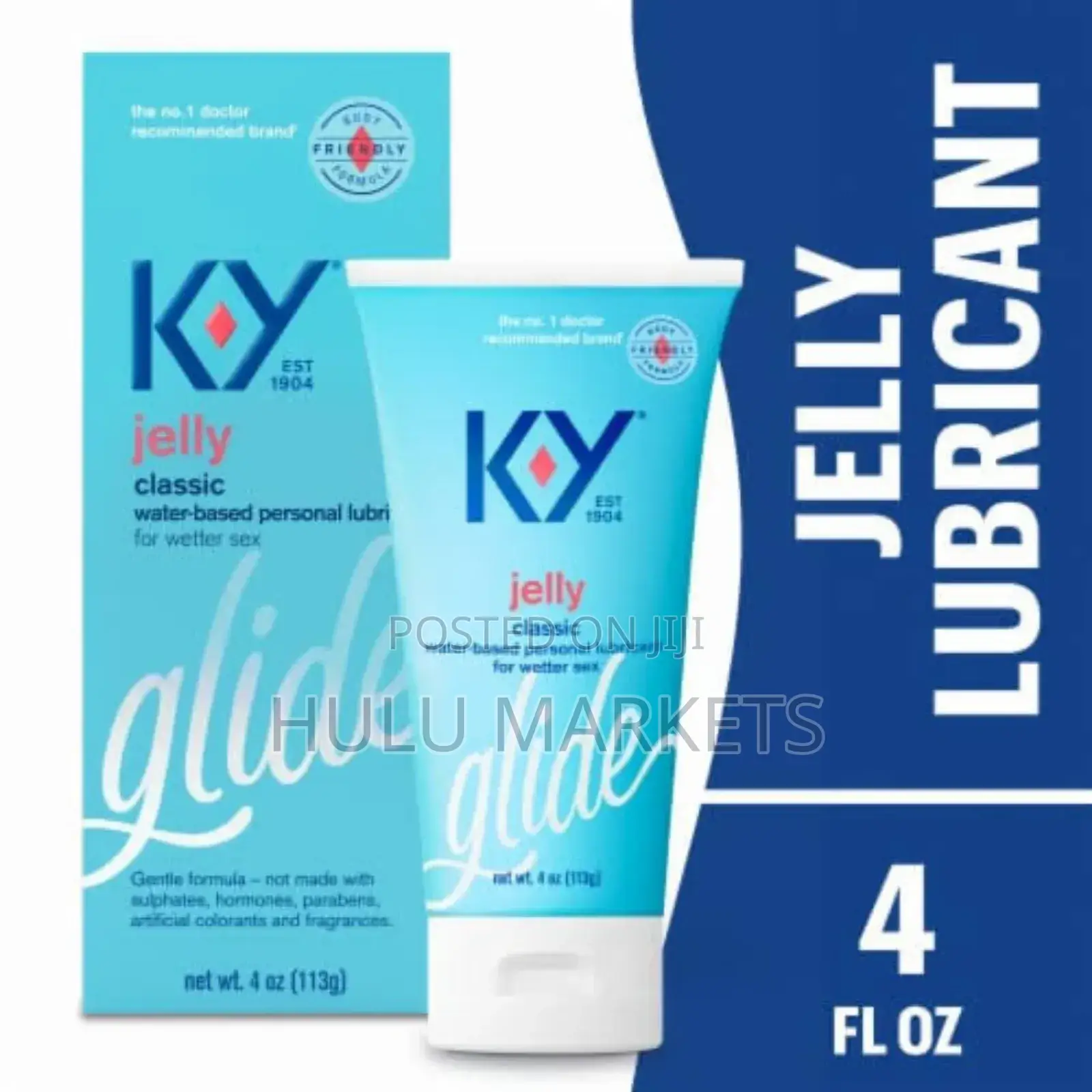 K-Y Durix Brand Jelly Lubricant ማለስለሺያ