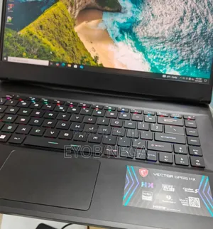 New Laptop MSI Vector GP66HX 12UGS 32GB Intel Core I7 SSD 1T