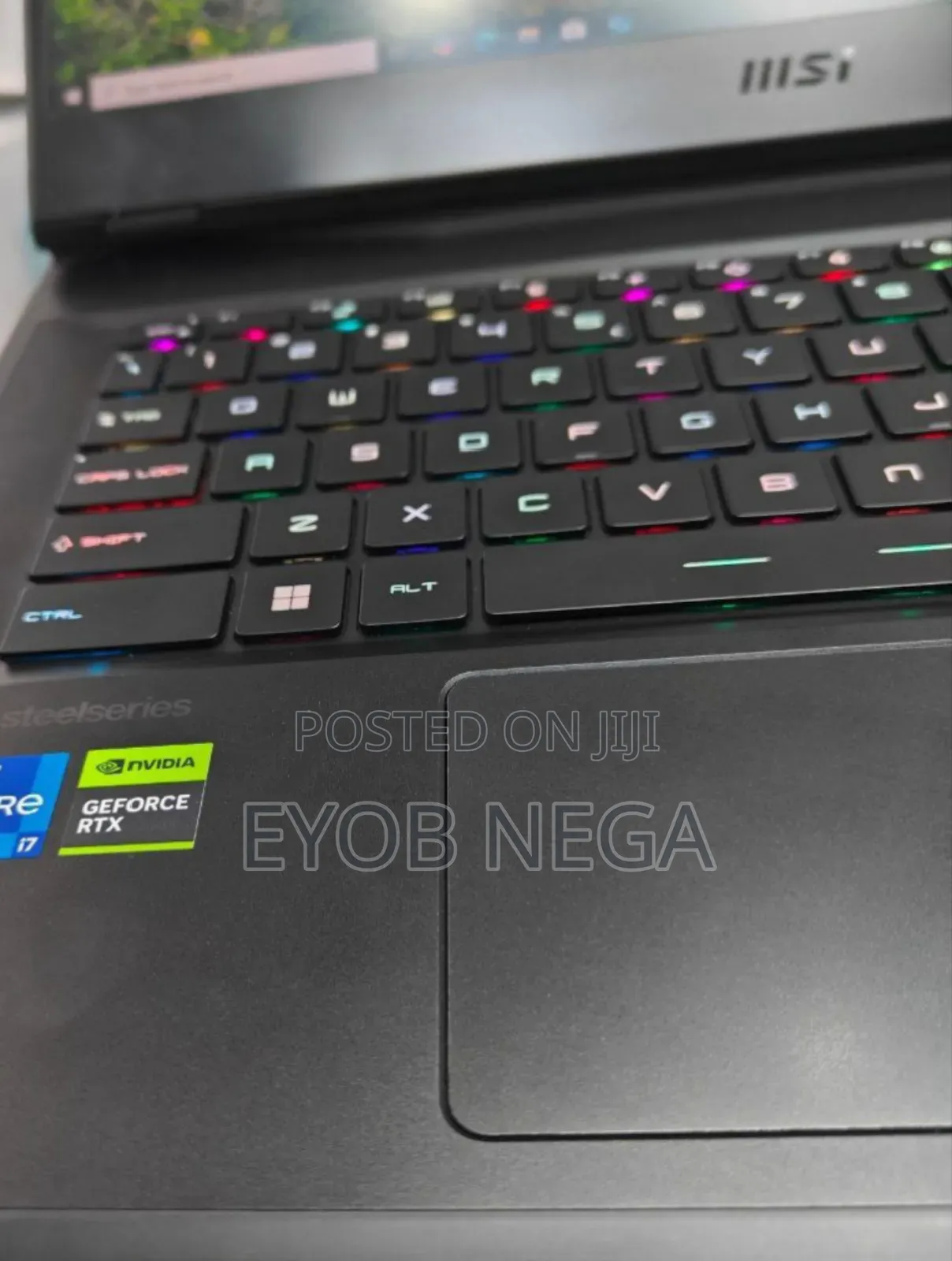 New Laptop MSI Vector GP66HX 12UGS 32GB Intel Core I7 SSD 1T