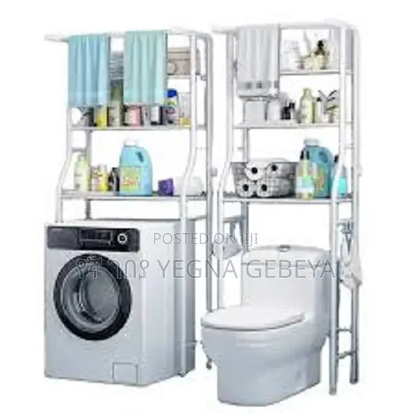 3 Layer Metal Storage Rack የመፀዳጃ ቤት ዕቃዎች መደርደሪያ