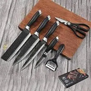 6-Piece Professional Kitchen Knife Set for Chopping
