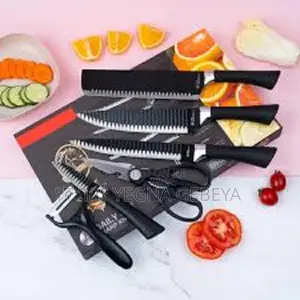 6-Piece Professional Kitchen Knife Set for Chopping