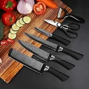 6-Piece Professional Kitchen Knife Set for Chopping