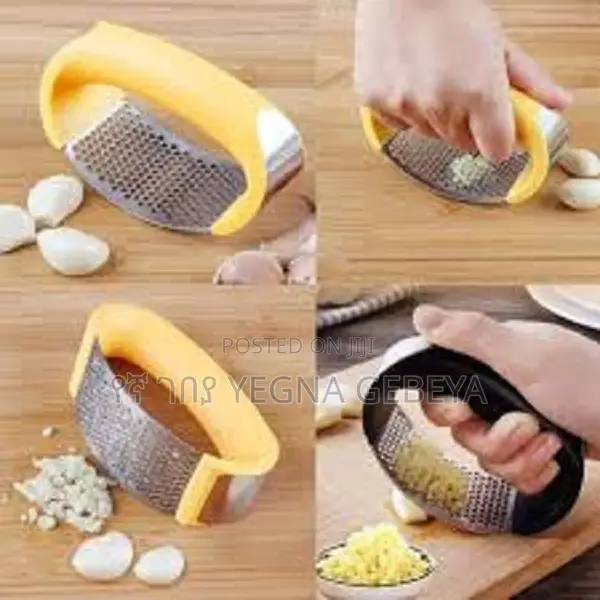 Garlic Press Garlic Peeler Stainless Steel