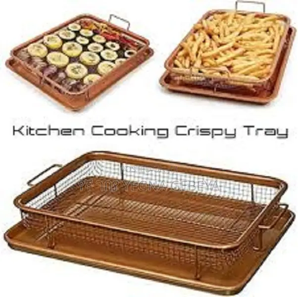 Baking Sheet With Rack Set(1 Tray + 1 Rack)