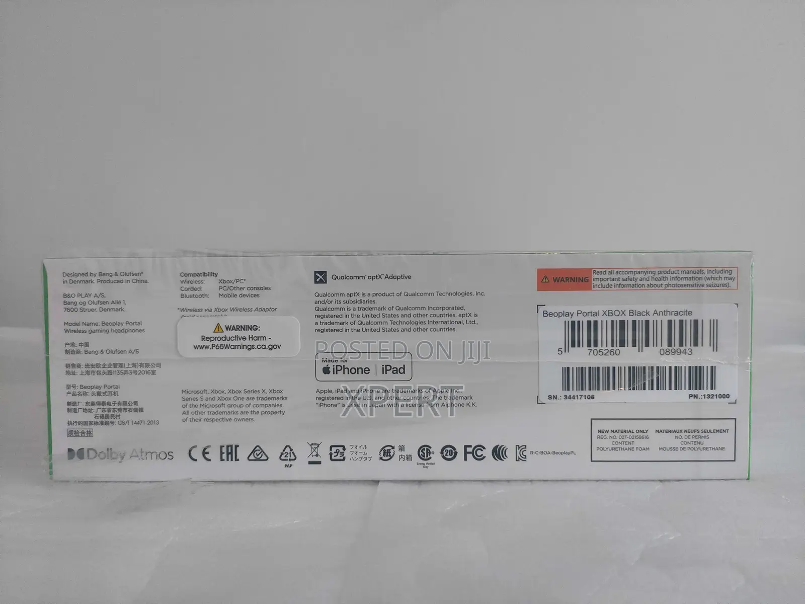 Bang Olufsen Beoplay Portal Gaming Headset