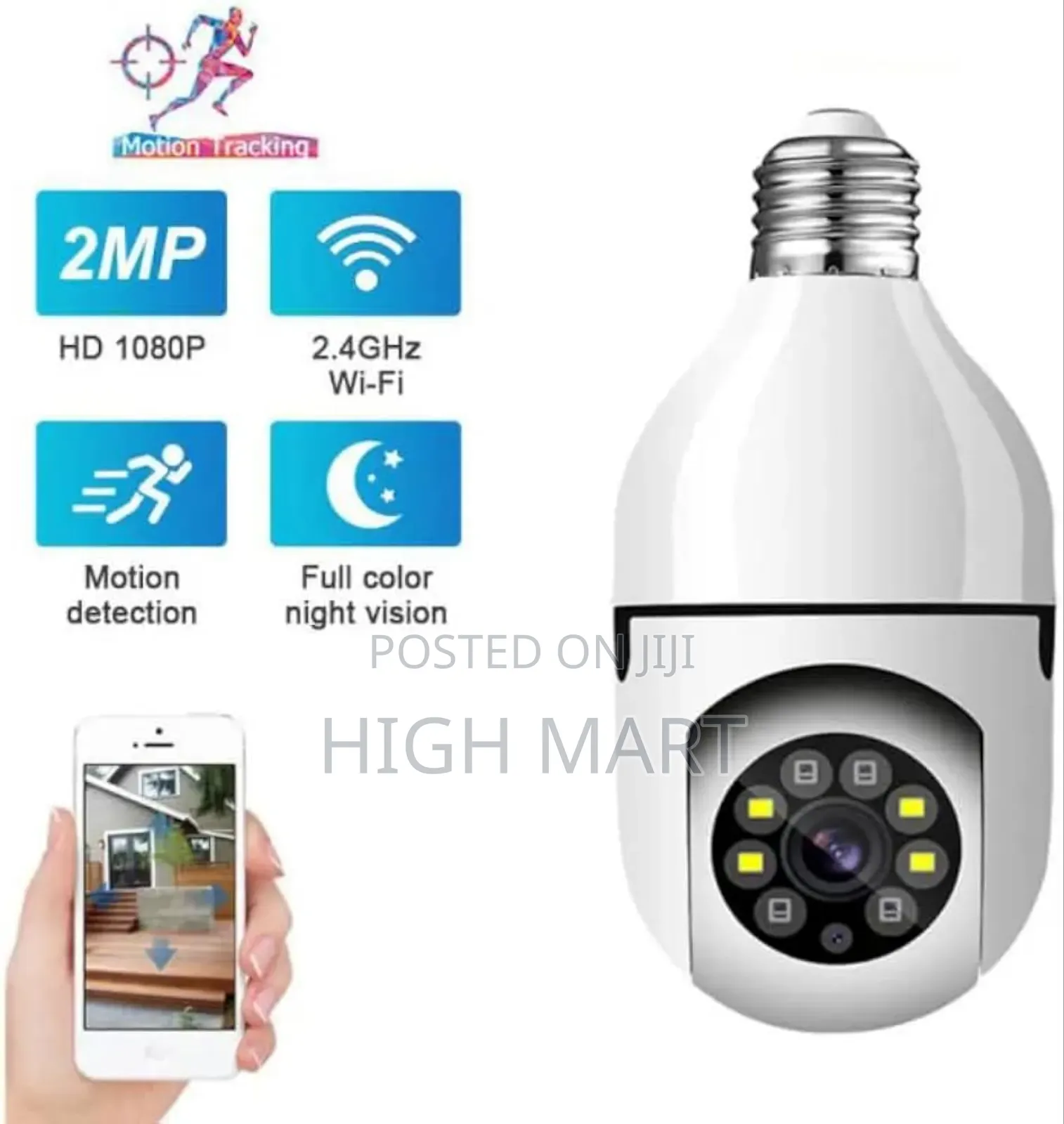 360 Degree Lamp Security Camera