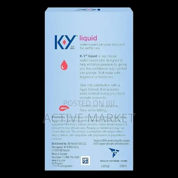 K- Y Durex Lubricants