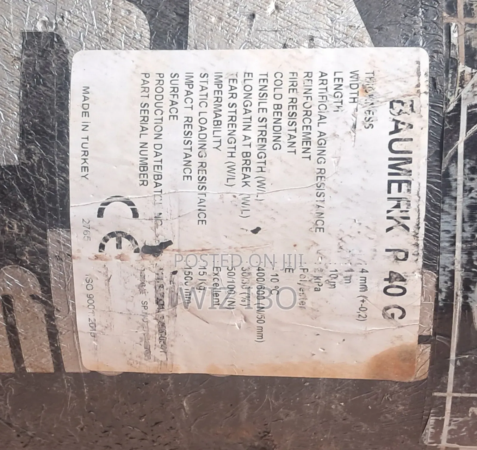 Water Prufing Membre