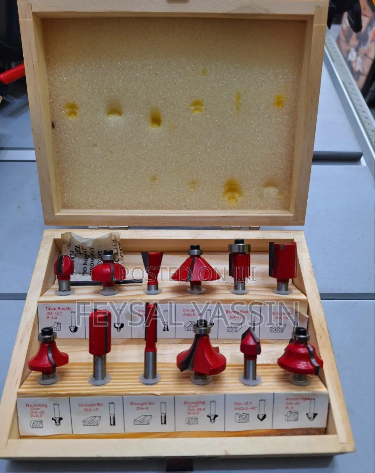 Router Bit 12pcs 6mm