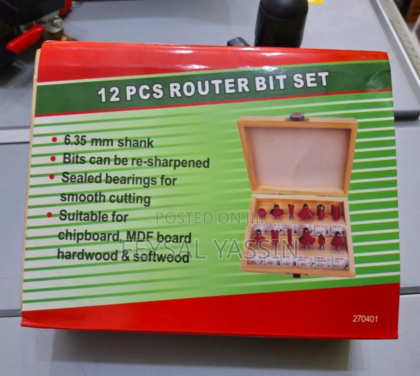 Router Bit 12pcs 6mm