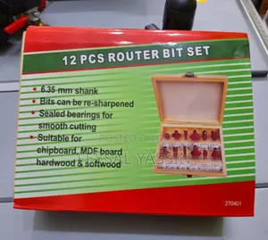 Router Bit 12pcs 6mm