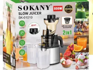 Photo - Sokany 2 in 1 Slow Juicer and Ice Cream Maker 800 Watts