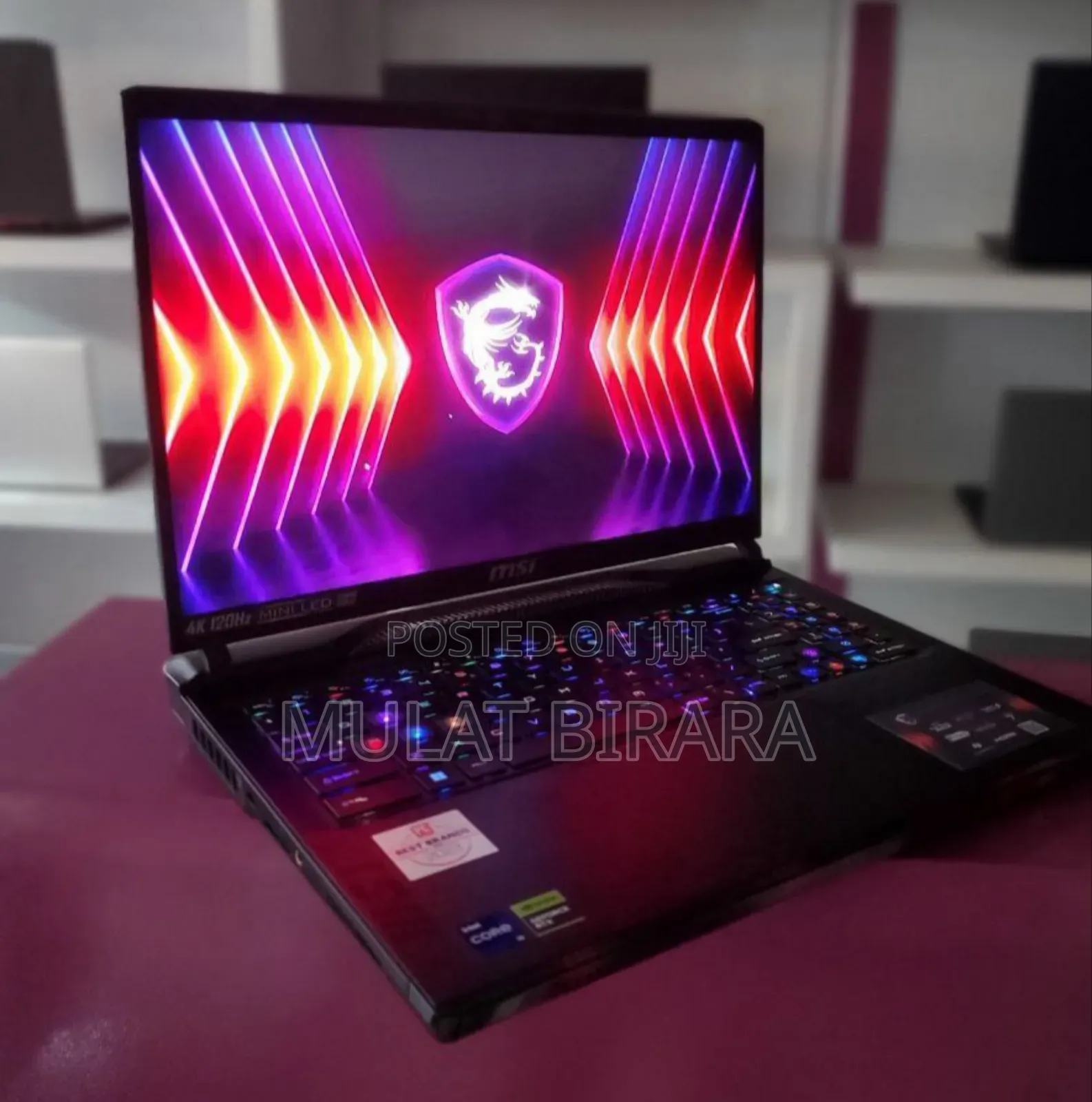 New Laptop MSI Vector GP68 HX 13V 64GB Intel Core I9 SSD 2T