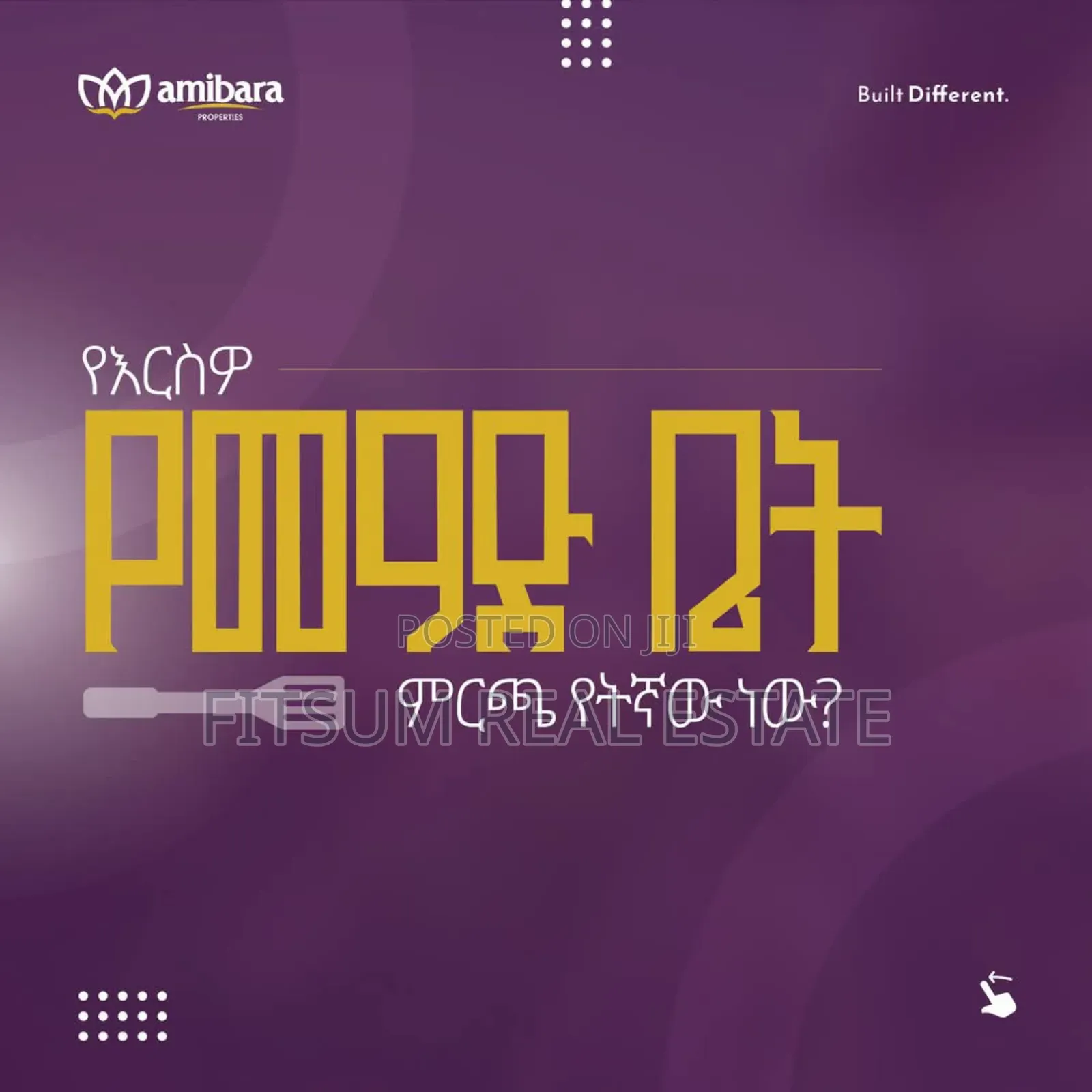 2bdrm Apartment in Amibara Properties, Arada for sale