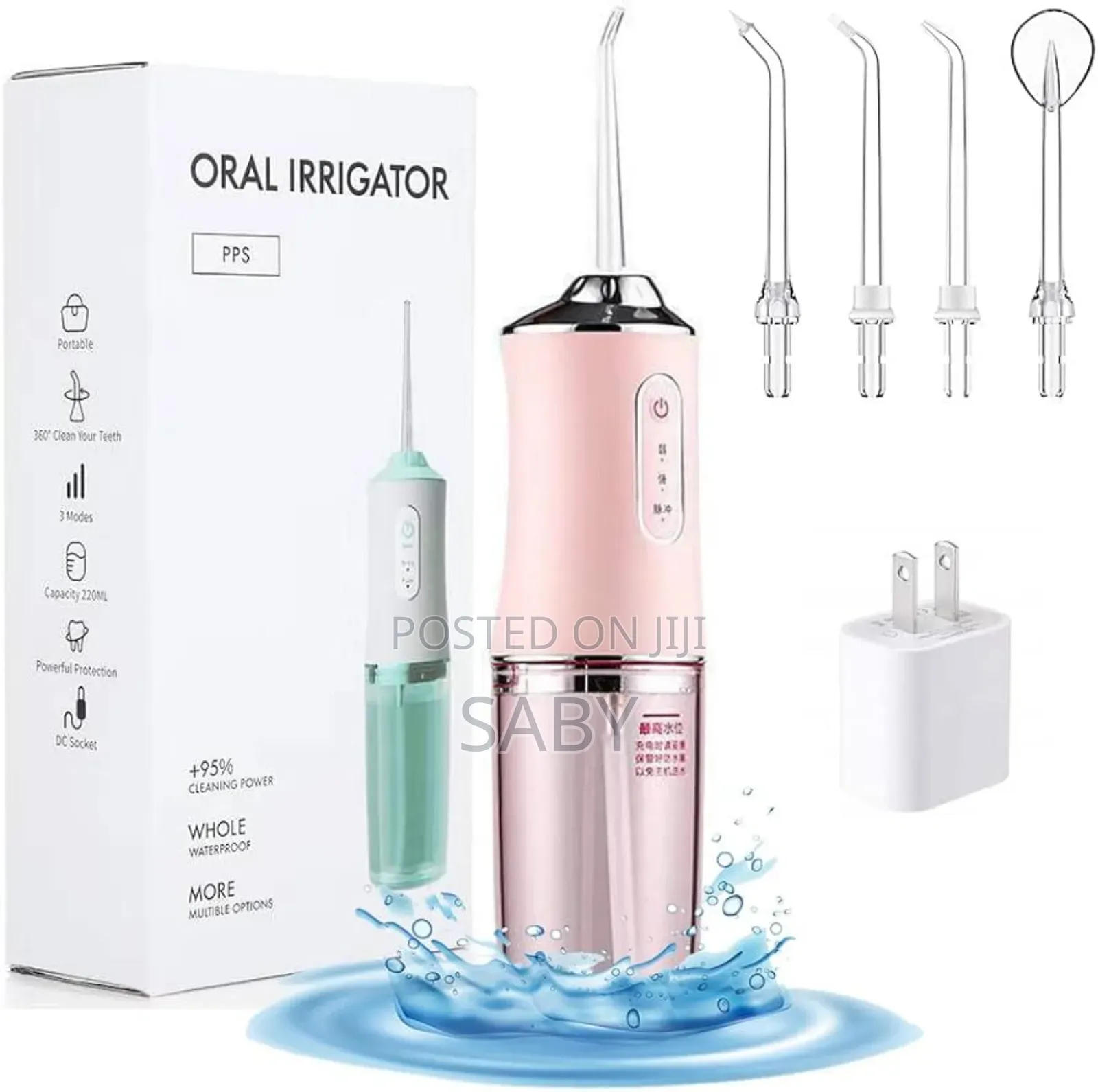 ባለ 4 Rechargable Water Flosser