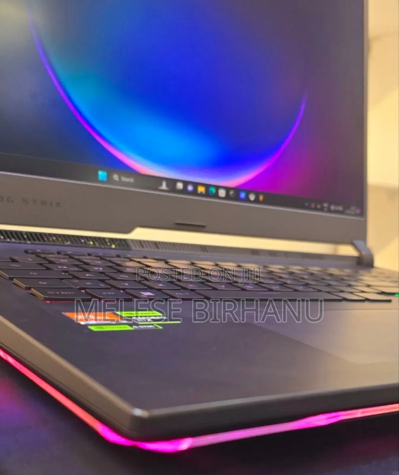 New Laptop Asus ROG Strix G17 32GB AMD Ryzen 9 SSD 1T