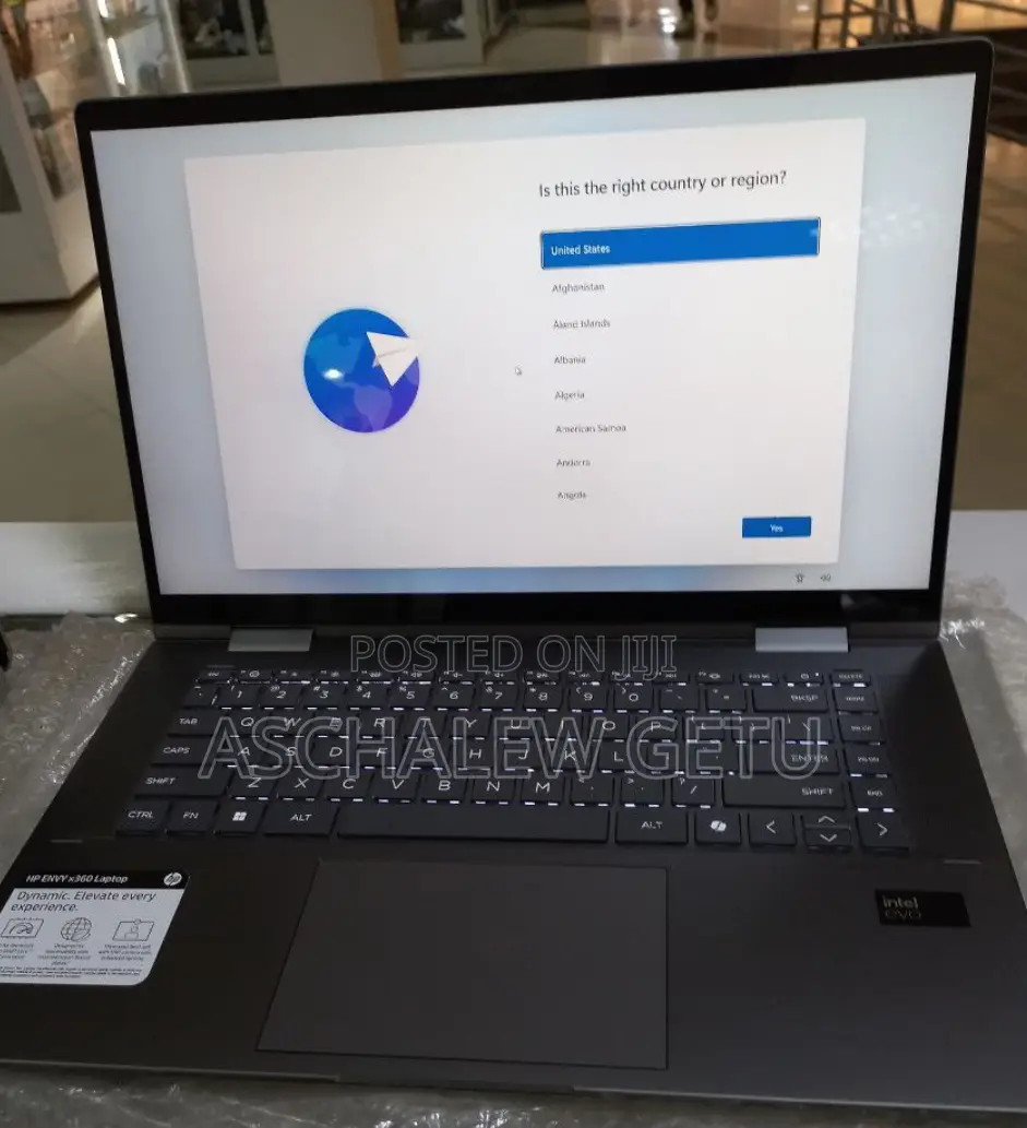 New Laptop HP Envy X360 32GB Intel Core I7 SSD 1T