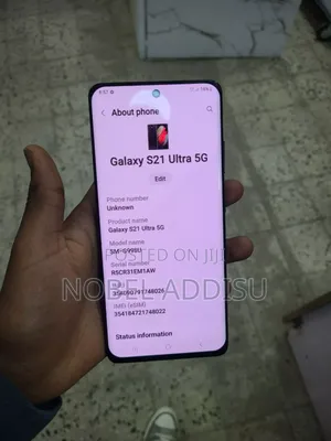 New Samsung Galaxy S21 Ultra 5G 256 GB Black